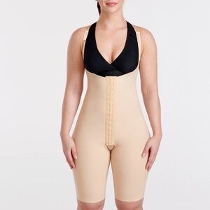 Marena Recovery Postsurgical Compression Garment Faja Thigh Length Bodysuit 3XL